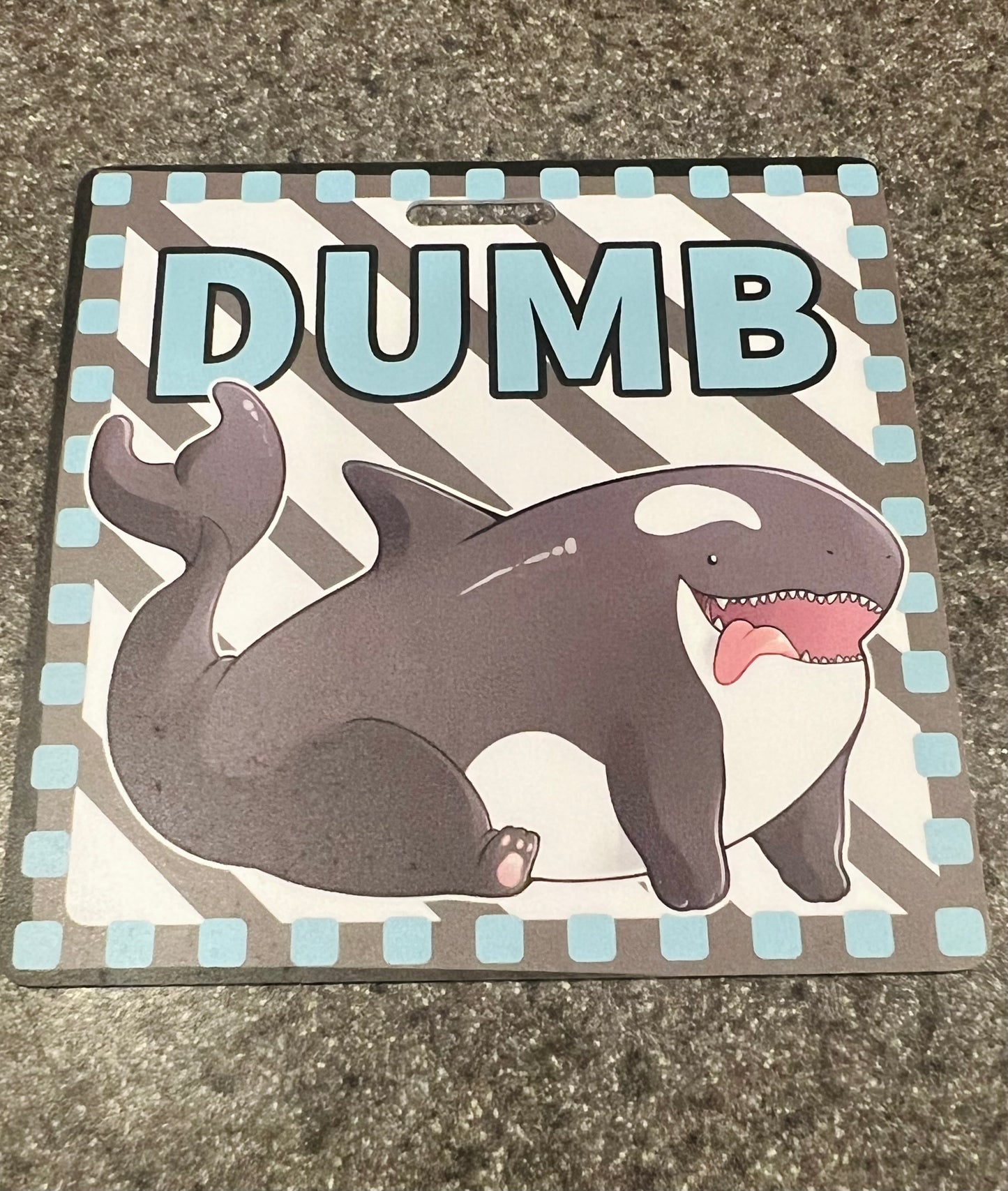 DUMB ConBadge