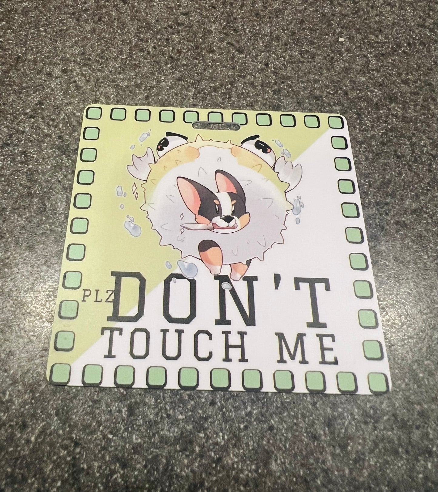 DON’T TOUCH ConBadge