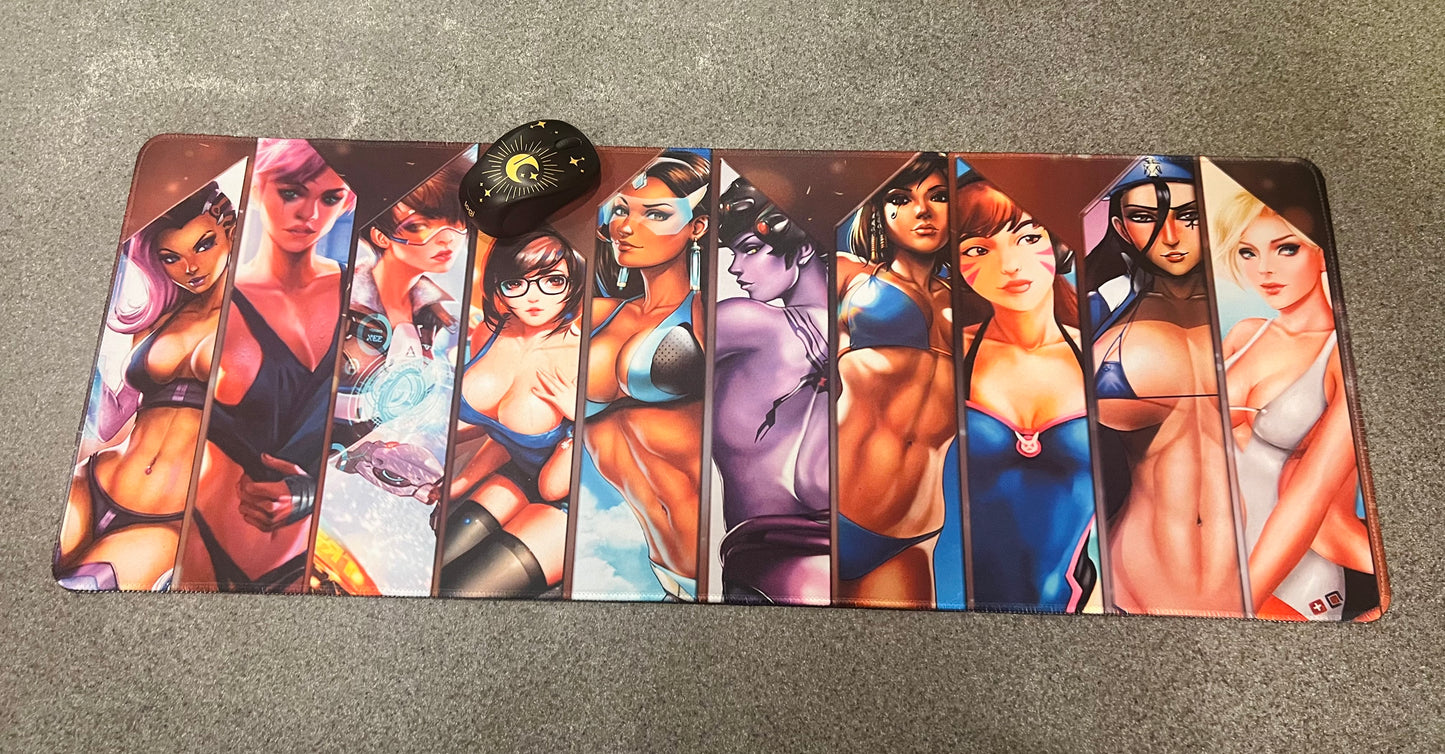 XL OverWatch Girls Mousepad