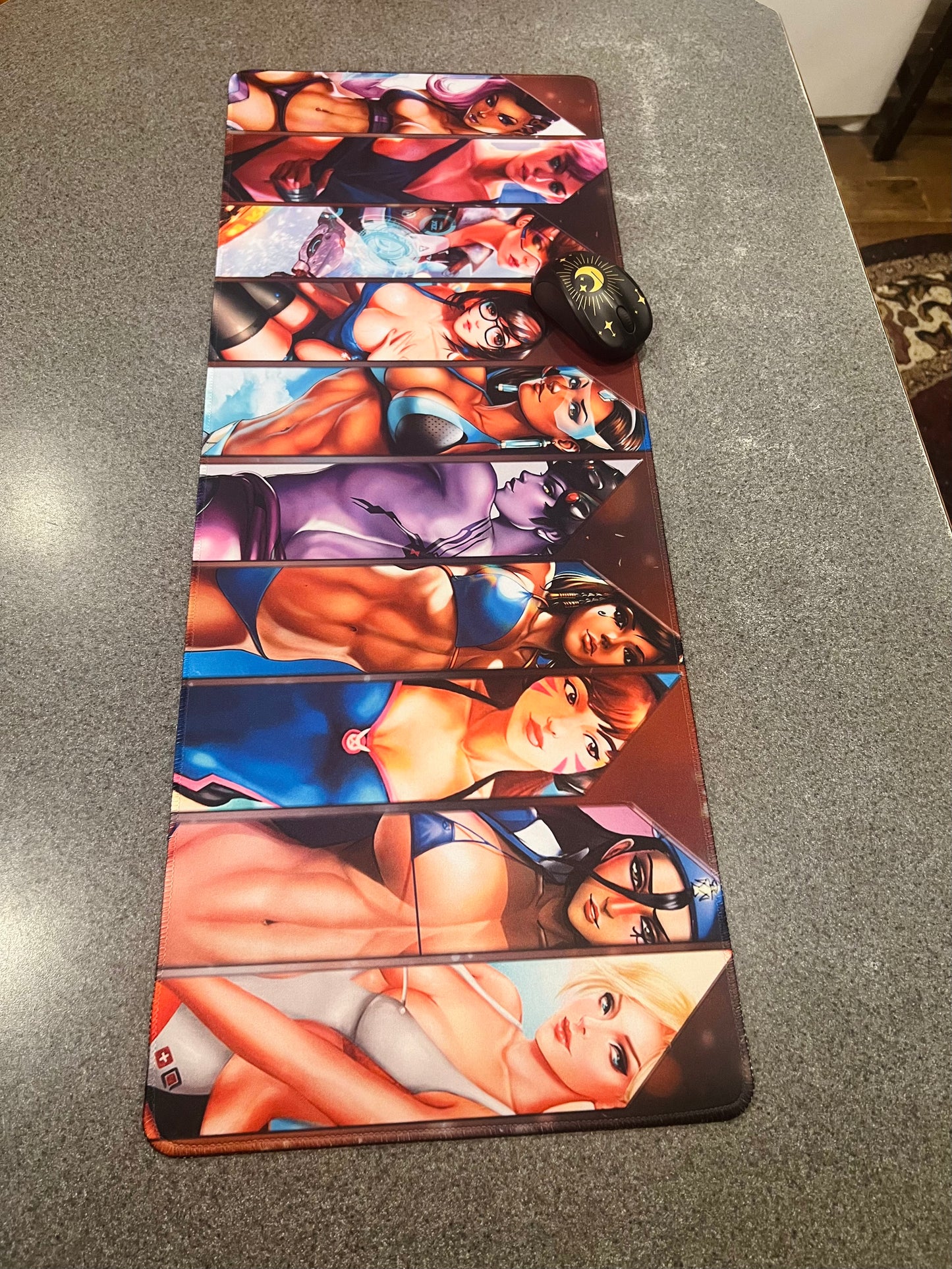 XL OverWatch Girls Mousepad