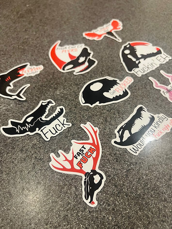 Many Fucking Sticker