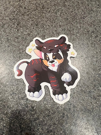 Sabertoothy Sticker