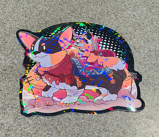 ‘Adventure bros’ Sticker