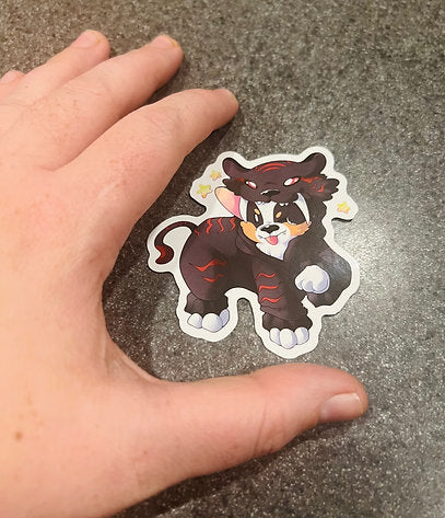 Sabertoothy Sticker