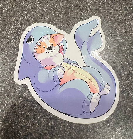 Shrk Boy Sticker