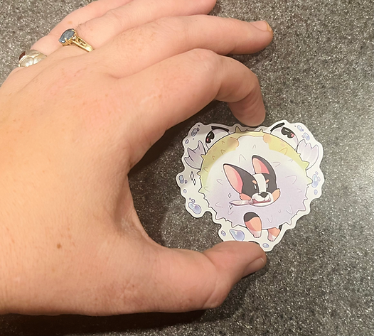 Puff Puff Sticker