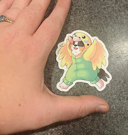 Flappy Boy Sticker