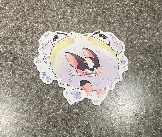 Puff Puff Sticker