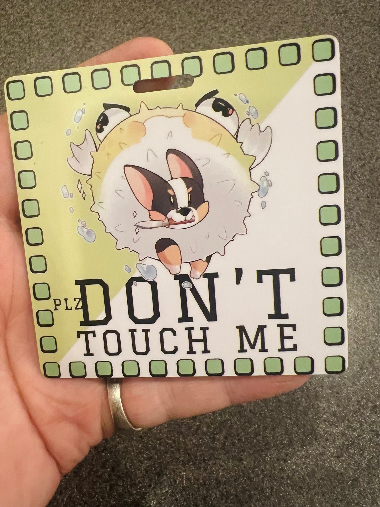 DON’T TOUCH ConBadge