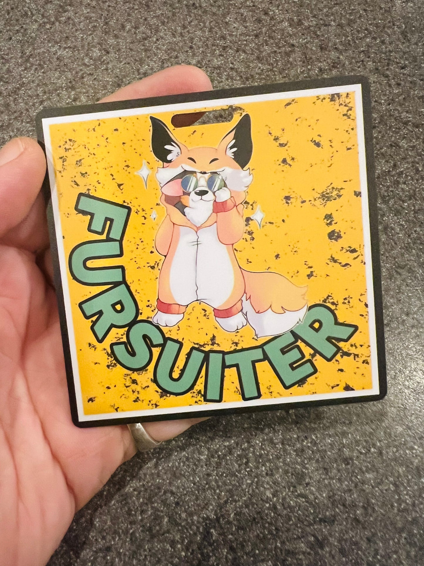 FURSUITER ConBadge